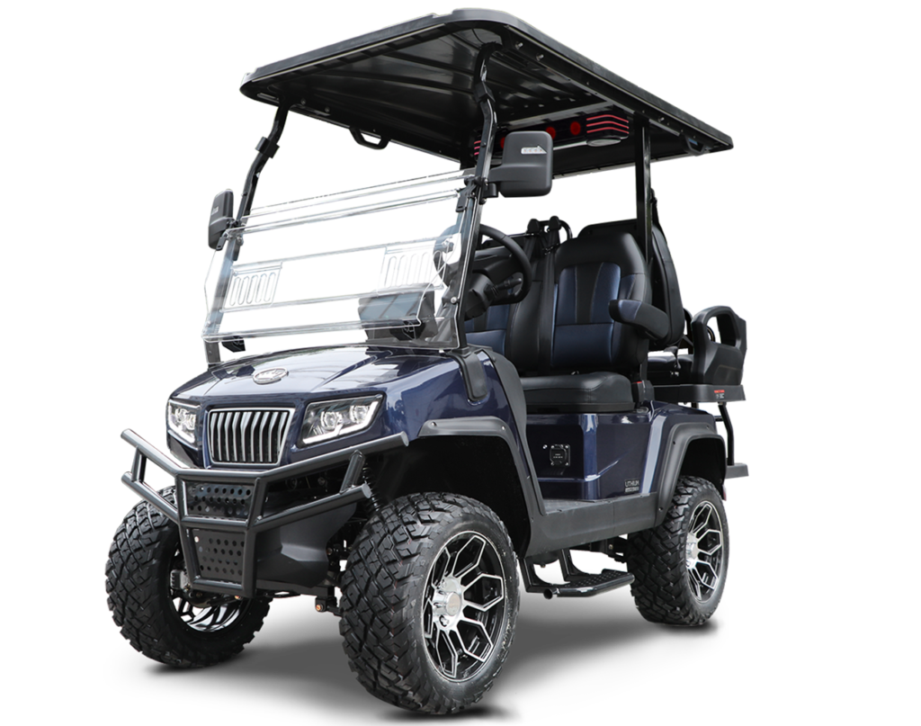 evolution golf carts, electric golf carts, aternative for club car, icon ev, yamaha, ezgo, tomberlin, denago, bintelli, denago